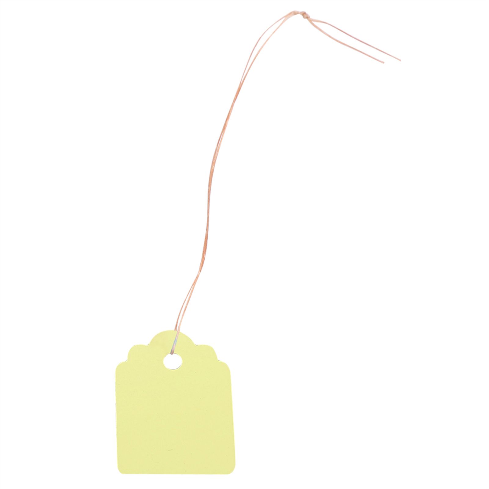 200pcs PVC Hanging Flower Plant Seed Name Tag Label Marker Sign Outdoor Yellow view 2