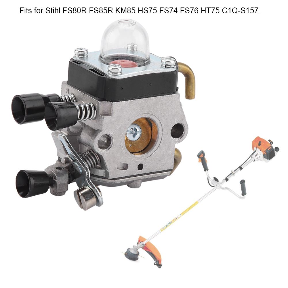 Carburetor & Air Filter for Stihl FS80R FS85R KM85 HS75 FS74 FS76 HT75 C1Q S157 view 3