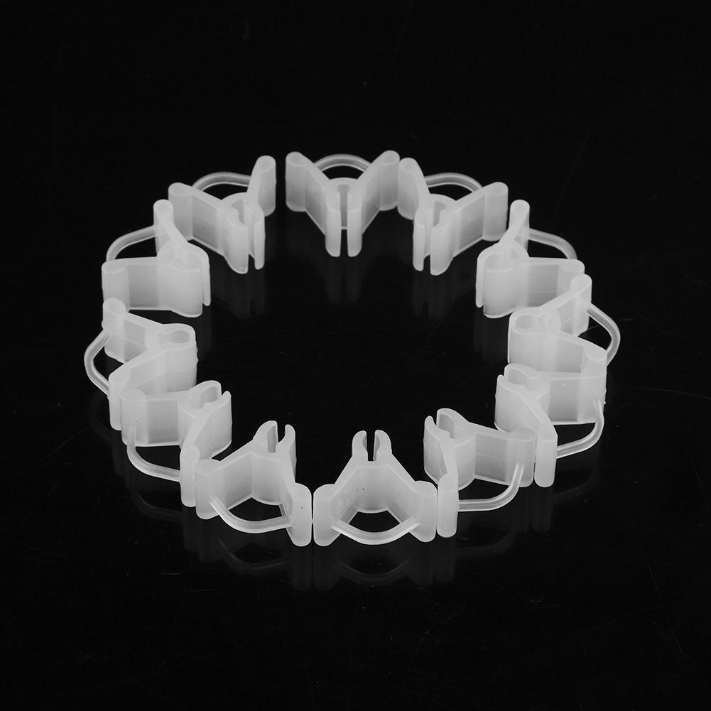 100Pcs Vegetable Fruit Tree Seedling Nursery Plastic Plants Grafting Clips view 9