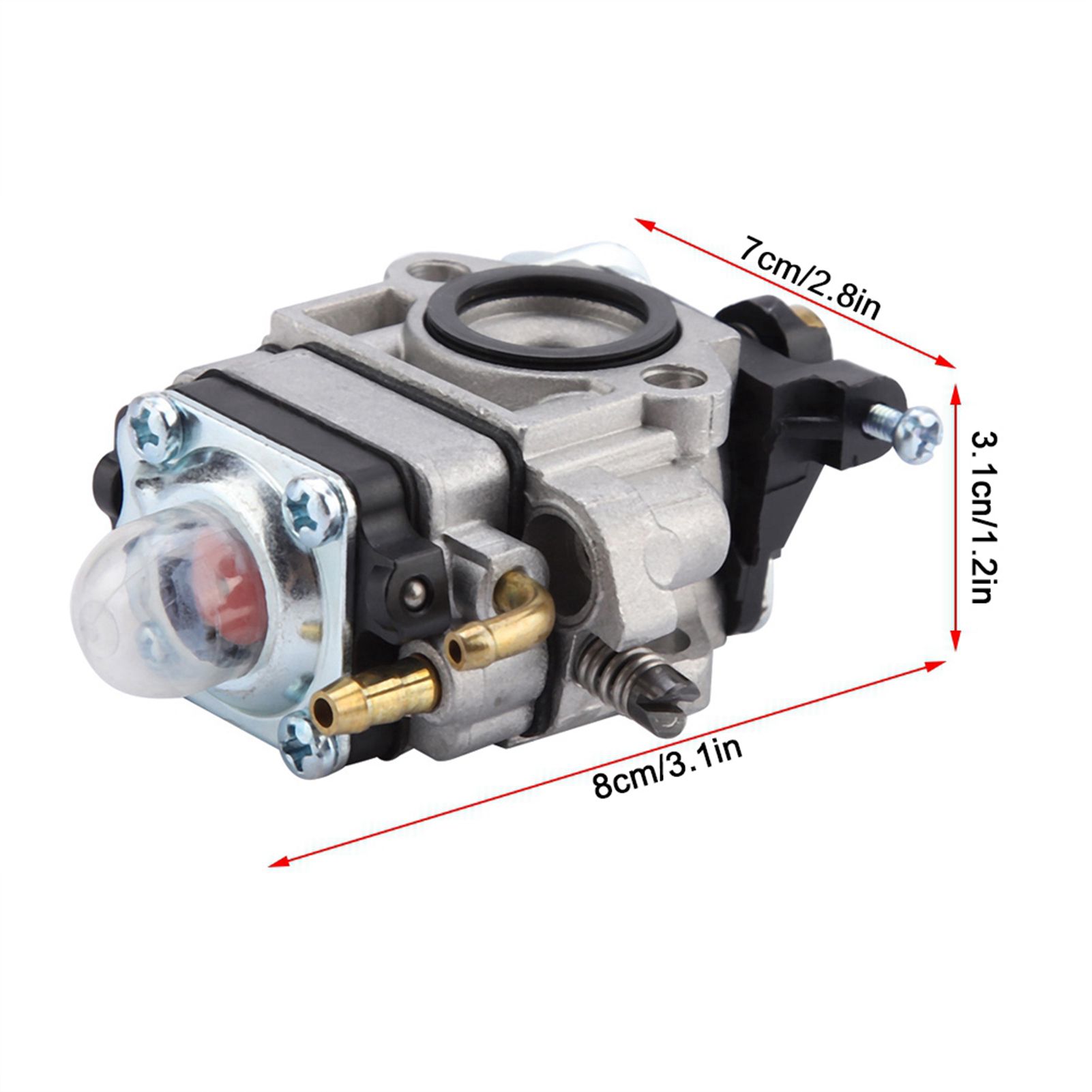 Carburetor Carb for 33CC 36CC Engine Pole Chainsaw Hedge Trimmer Replacement view 10