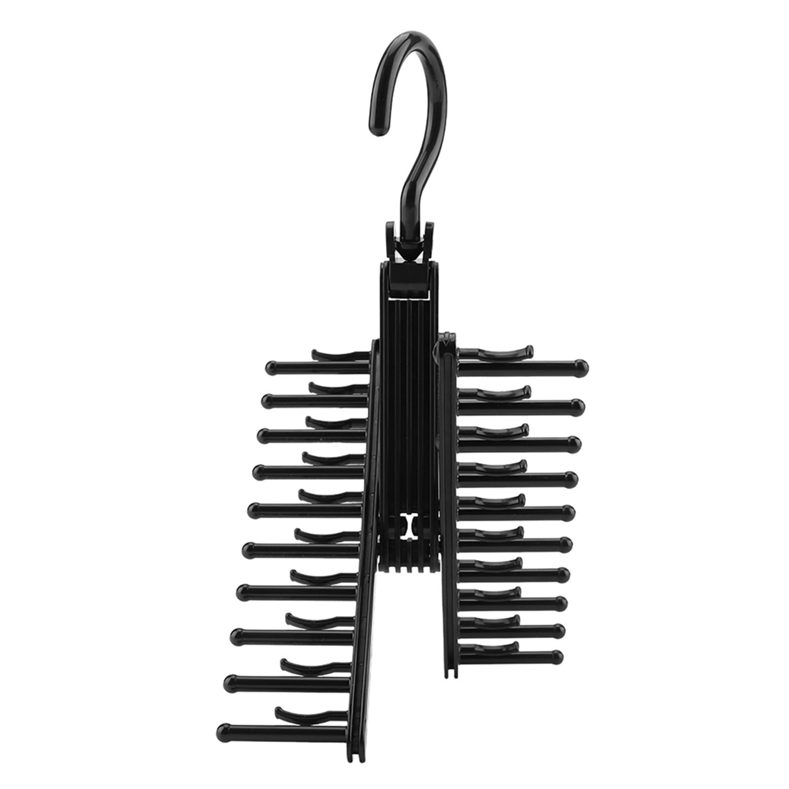 Adlustable Cross X Tie Rack Belt Scarves Hook Hanger Holder Organizer view 3