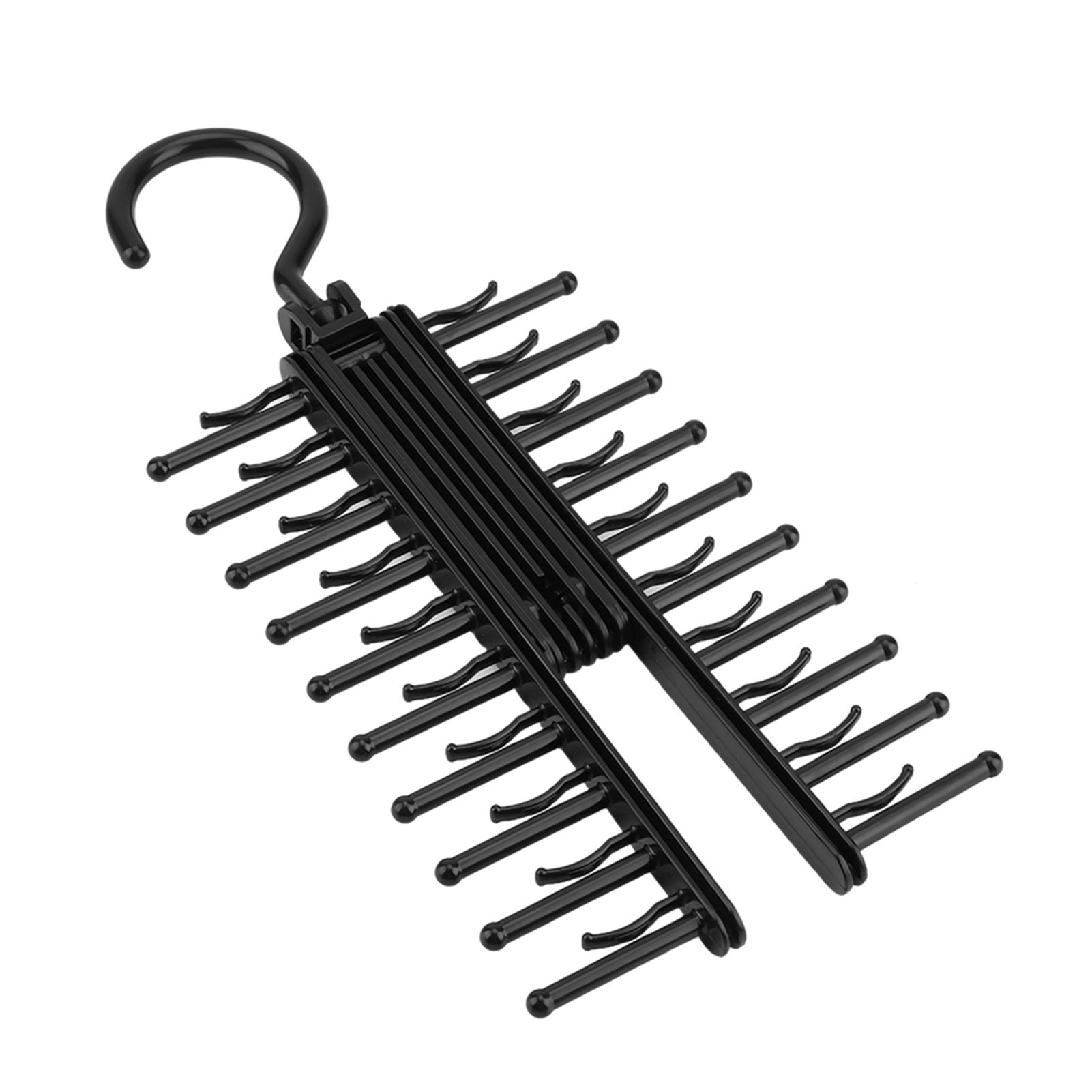 Adlustable Cross X Tie Rack Belt Scarves Hook Hanger Holder Organizer view 5