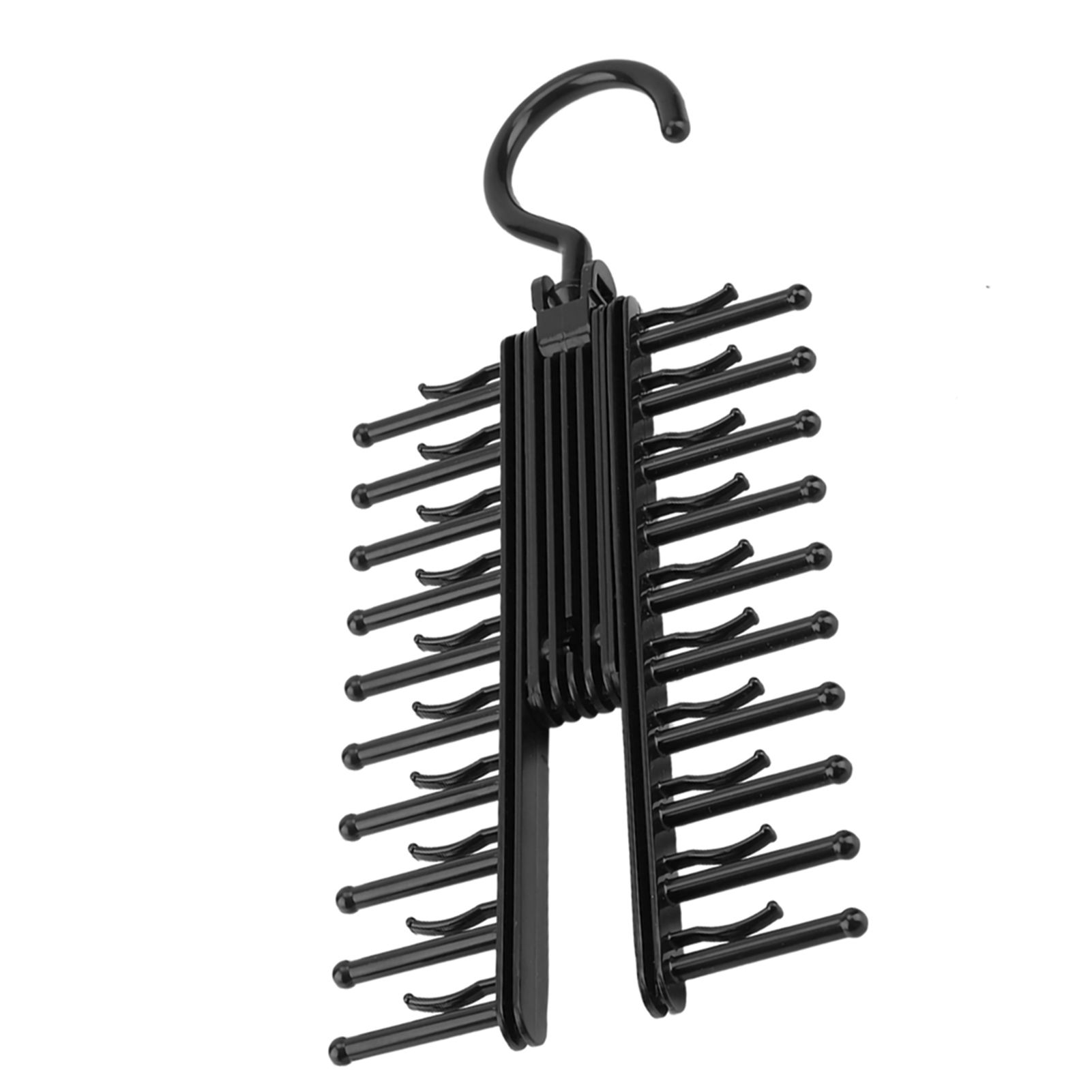Adlustable Cross X Tie Rack Belt Scarves Hook Hanger Holder Organizer view 9