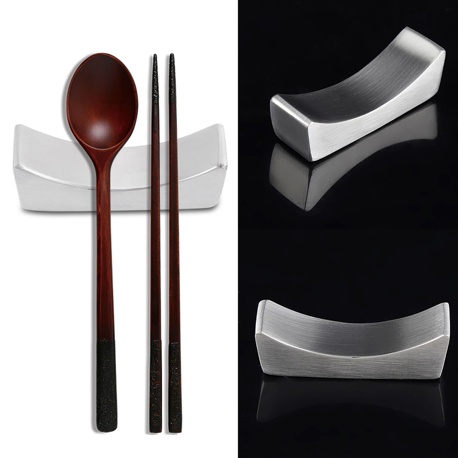 304 Stainless Steel Reusable NOn stick Chopstick Holder view 7