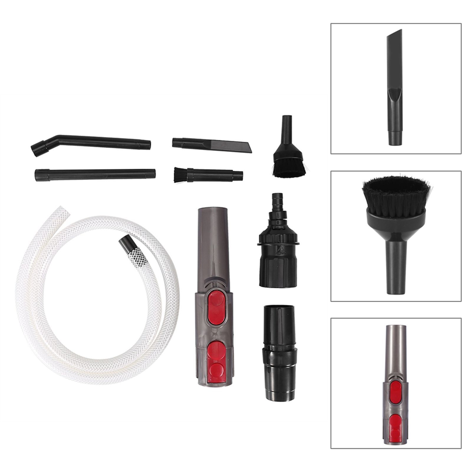 9Pcs Mini Micro Vacuum Cleaners Adapter Tool Car Vehicle Cleaning Kit view 7