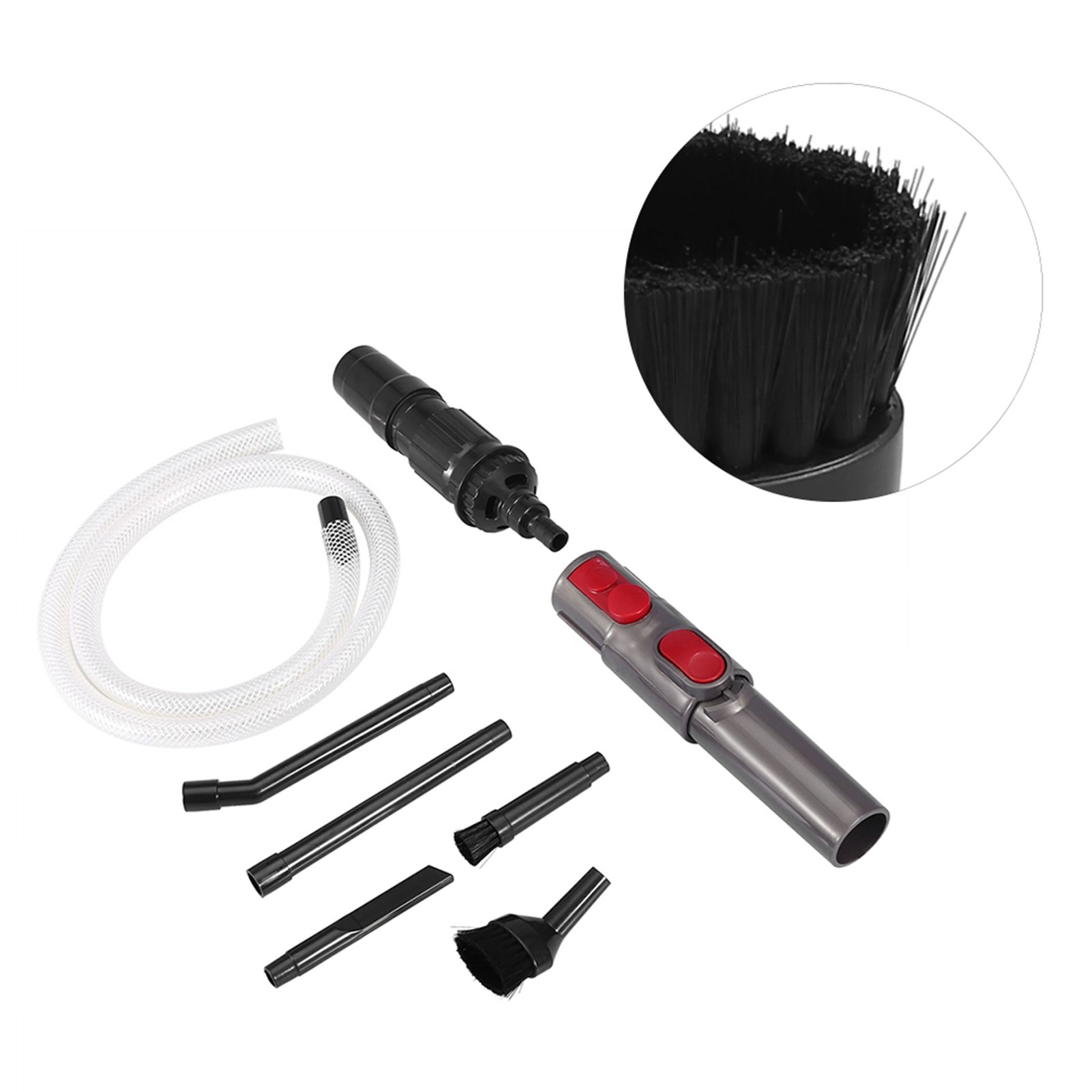 9Pcs Mini Micro Vacuum Cleaners Adapter Tool Car Vehicle Cleaning Kit view 8
