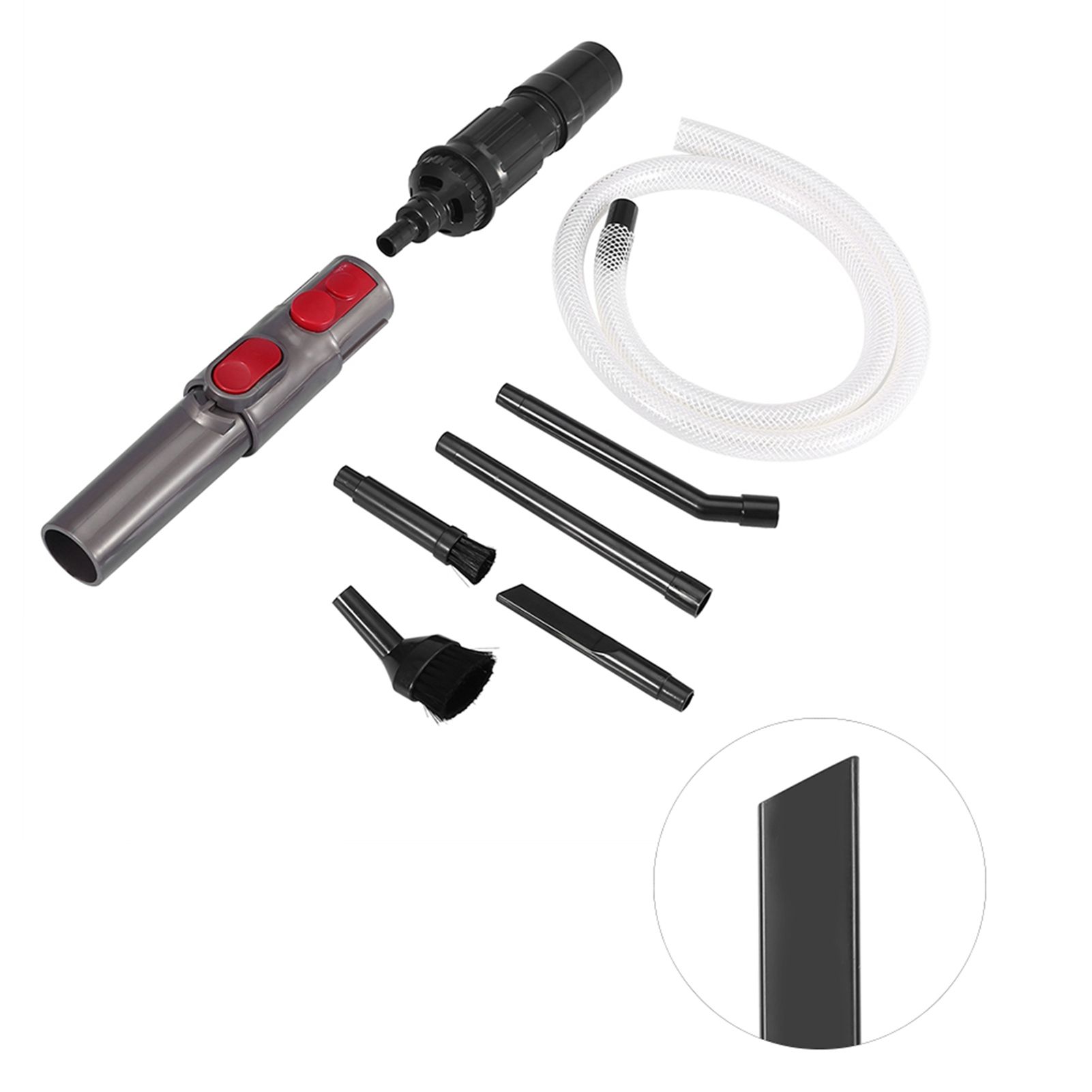9Pcs Mini Micro Vacuum Cleaners Adapter Tool Car Vehicle Cleaning Kit view 9