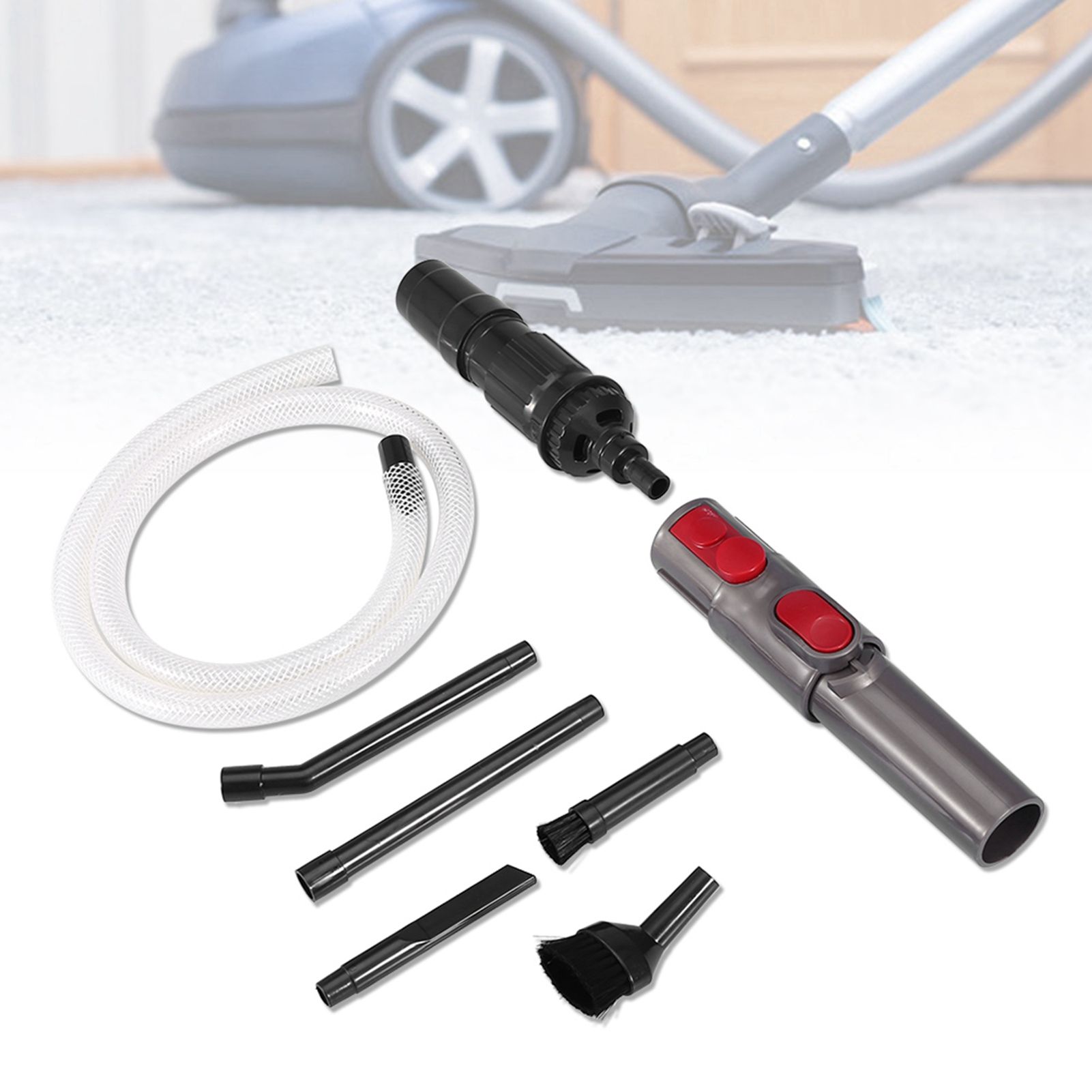 9Pcs Mini Micro Vacuum Cleaners Adapter Tool Car Vehicle Cleaning Kit view 14