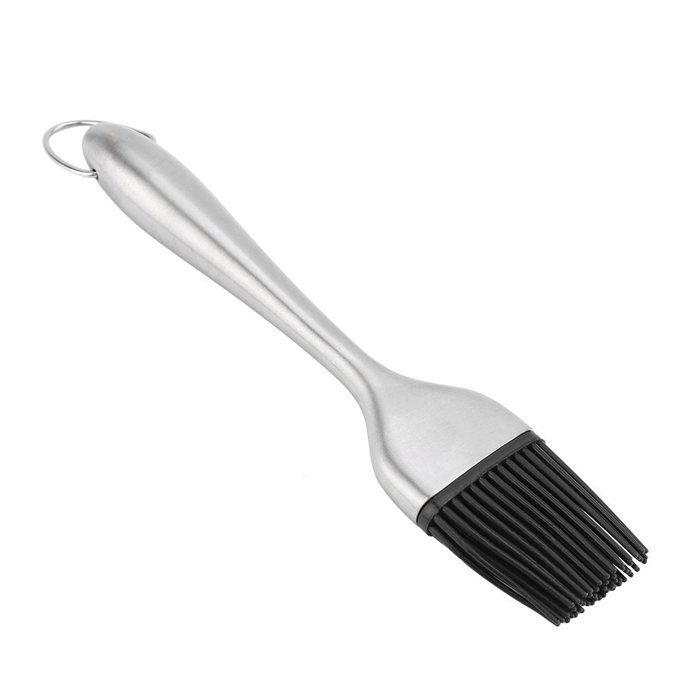 Stainless Steel BBQ Oil Brush Basting Pastry Cake Baking Brush view 2