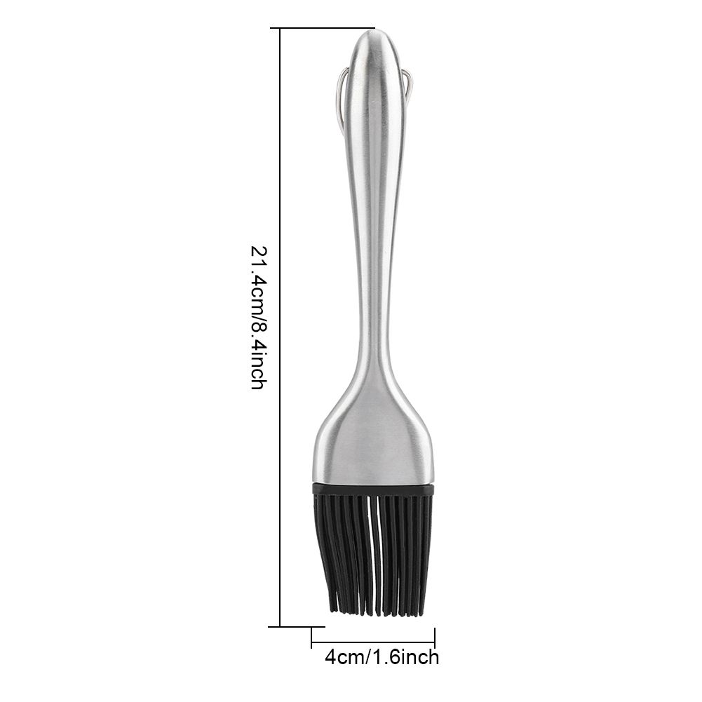 Stainless Steel BBQ Oil Brush Basting Pastry Cake Baking Brush view 12