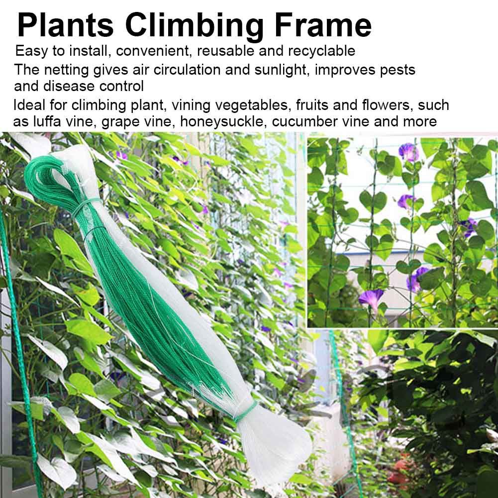 Garden Plant Trellis Net Plants Climbing Frame Fruit Tree Protect Anti Pest Weed view 8