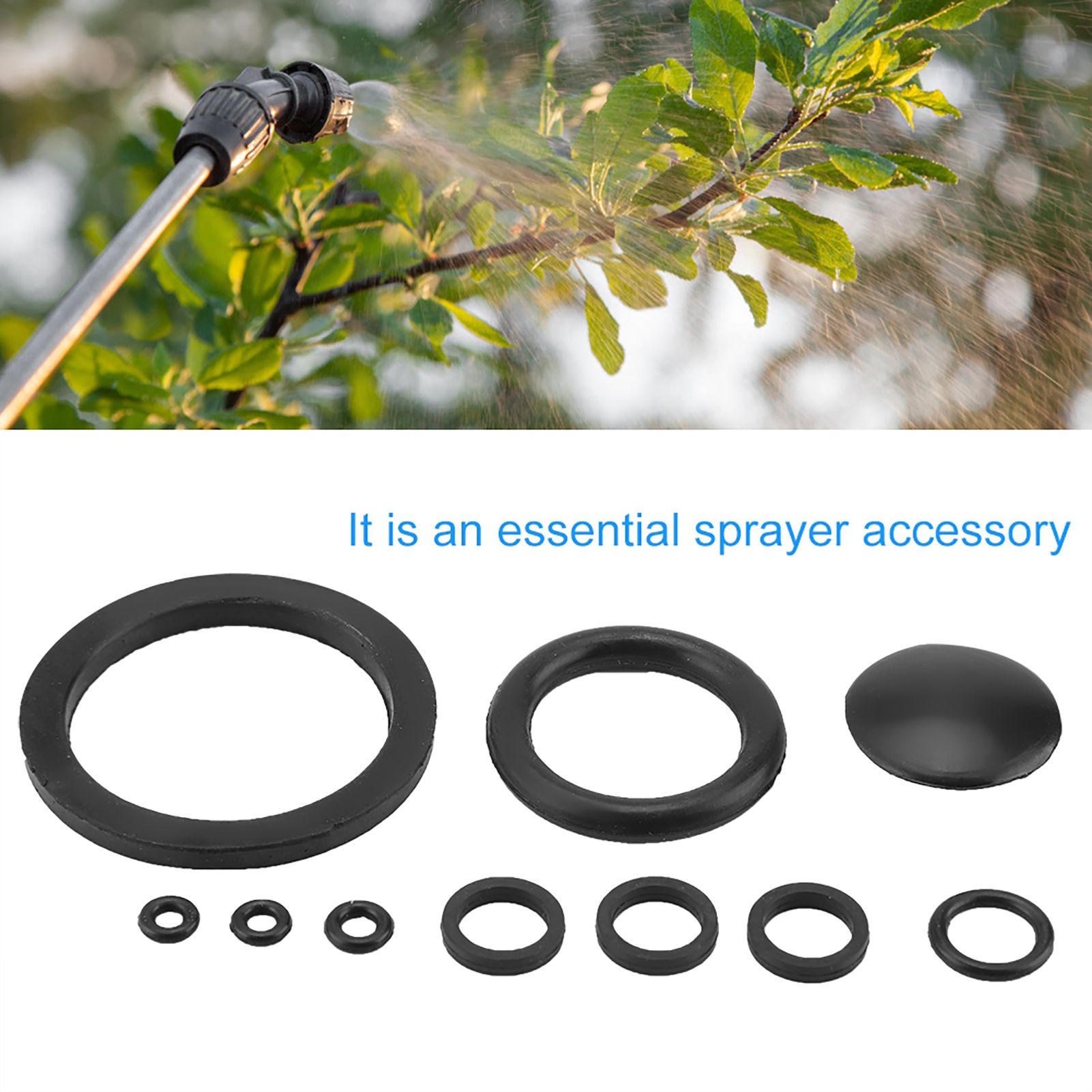 10pcs/ Set Useful Durable Rubber Sealing Ring Essential Sprayer Accessories view 11