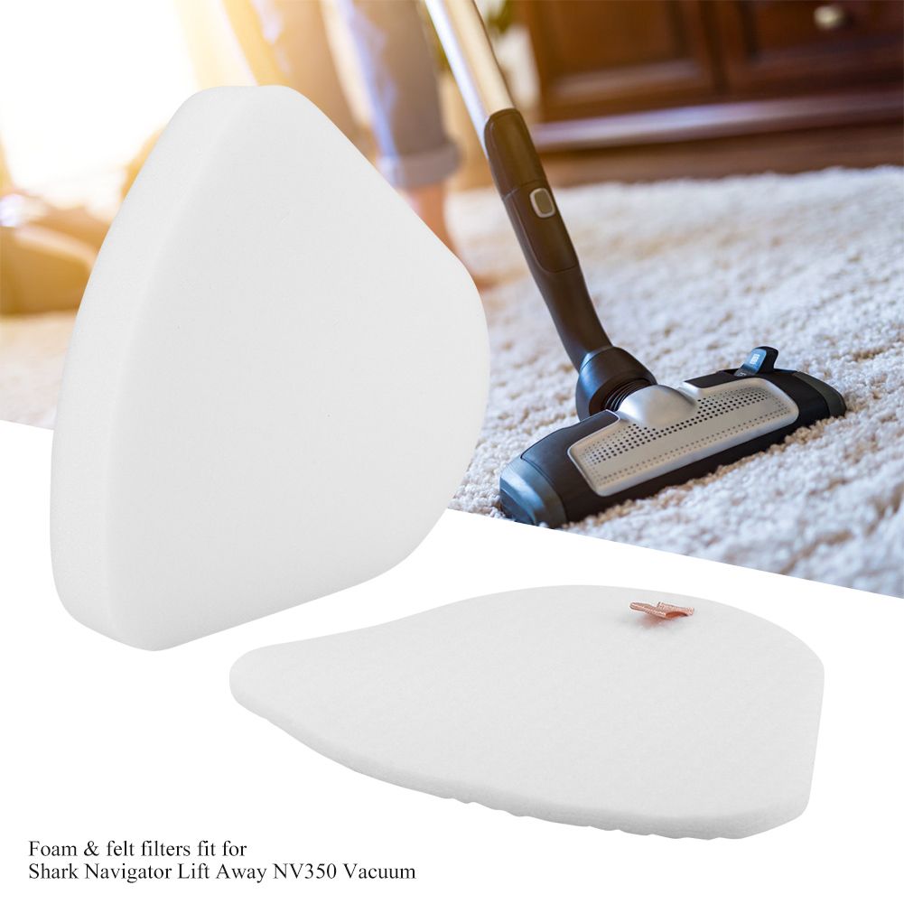 2 Sets Foam & Felt Filters for Shark Navigator Lift Away NV350 Vacuum Cleaner view 2
