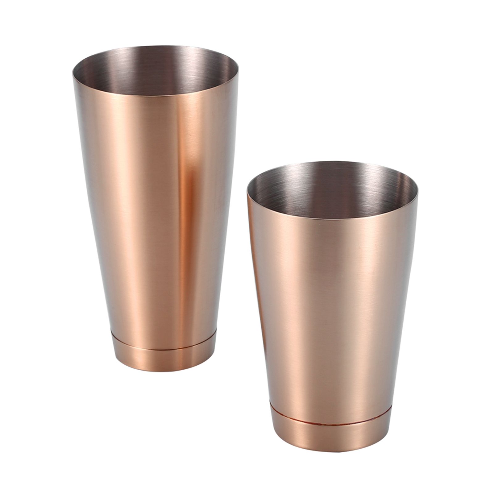 Stainless Steel Sturdy Durable Cocktail Cup Shaker Bar Home Kitchen Tool(Rose view 3