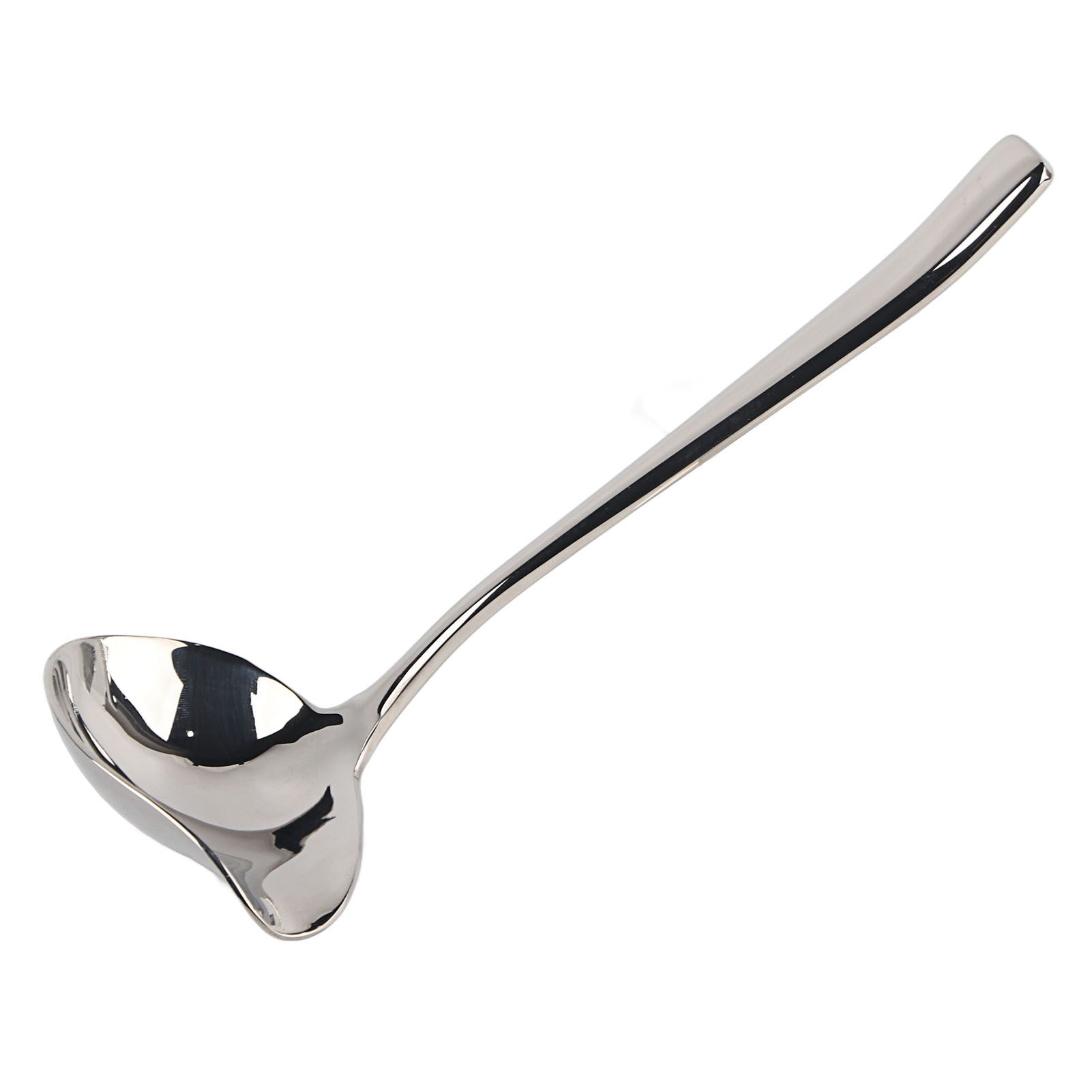 Stainless Steel Sauce Drizzle Spoon with Spout Sugar Spoon Cooking Utensil Tool view 2