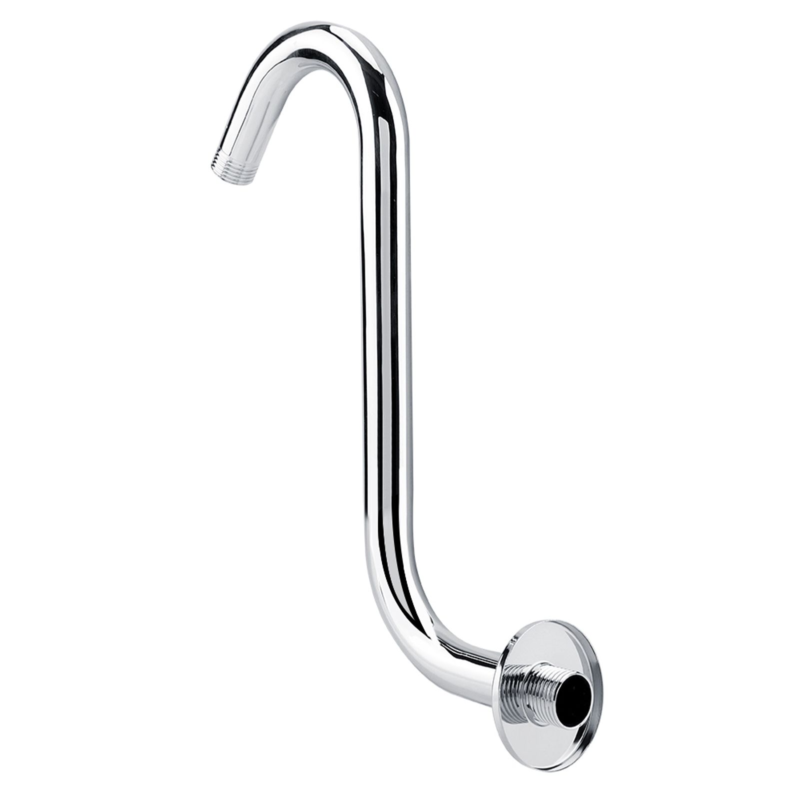 Bathroom Accessory 8inch 201 Stainless Steel High Rise S-Curved Shower view 2