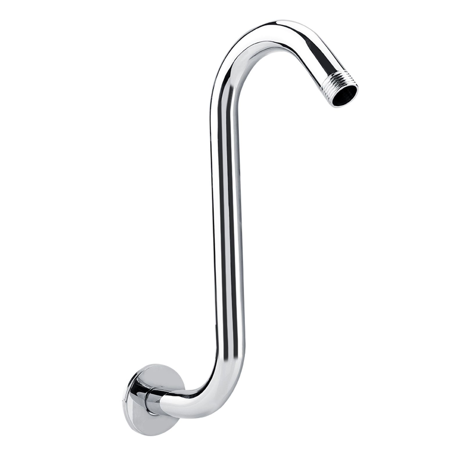 Bathroom Accessory 8inch 201 Stainless Steel High Rise S-Curved Shower view 3