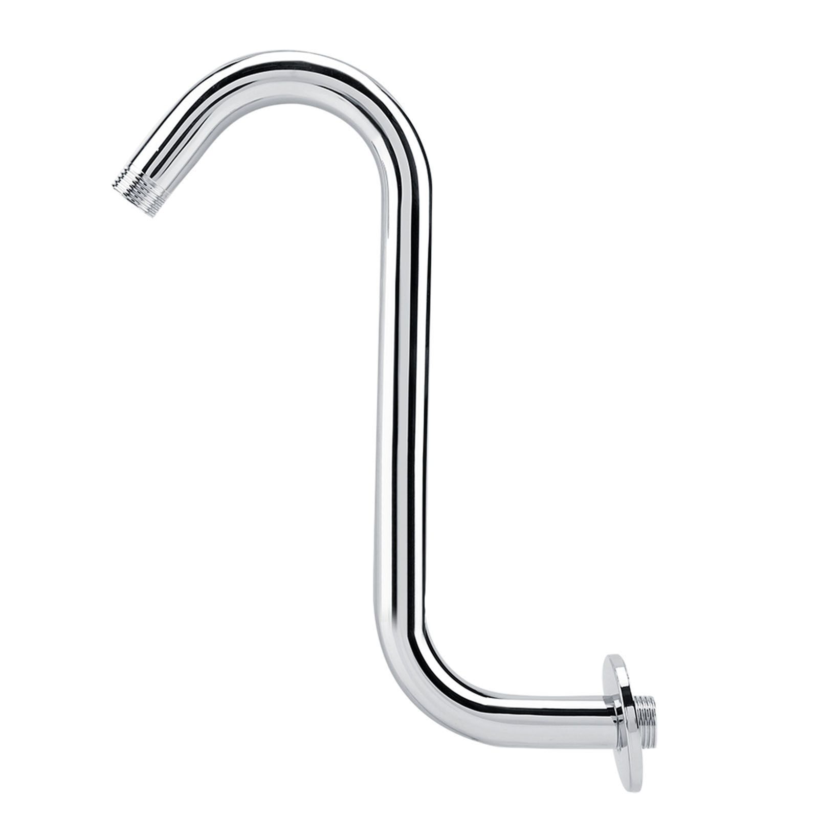 Bathroom Accessory 8inch 201 Stainless Steel High Rise S-Curved Shower view 10