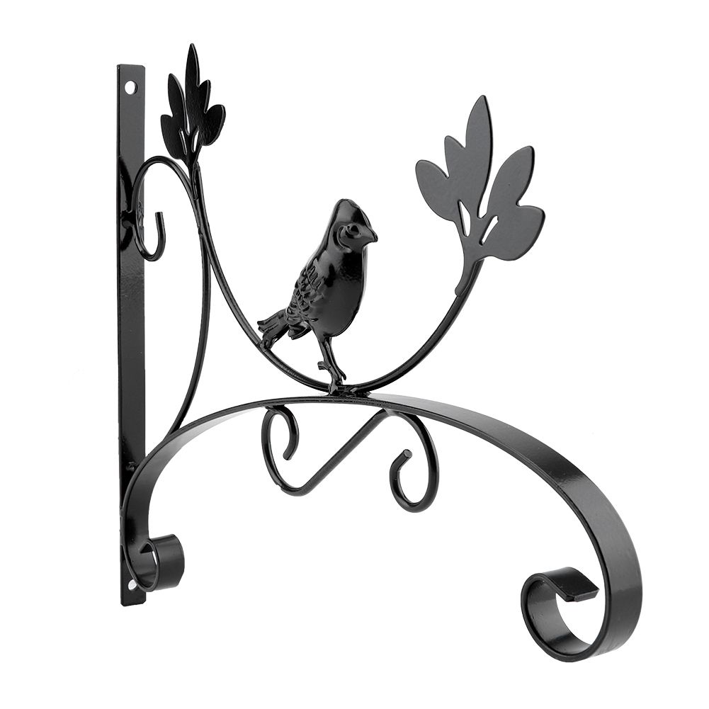 Iron Wall Hanging Bracket Plant Hanger Flower Pot Hook for Home Garden Decor view 5