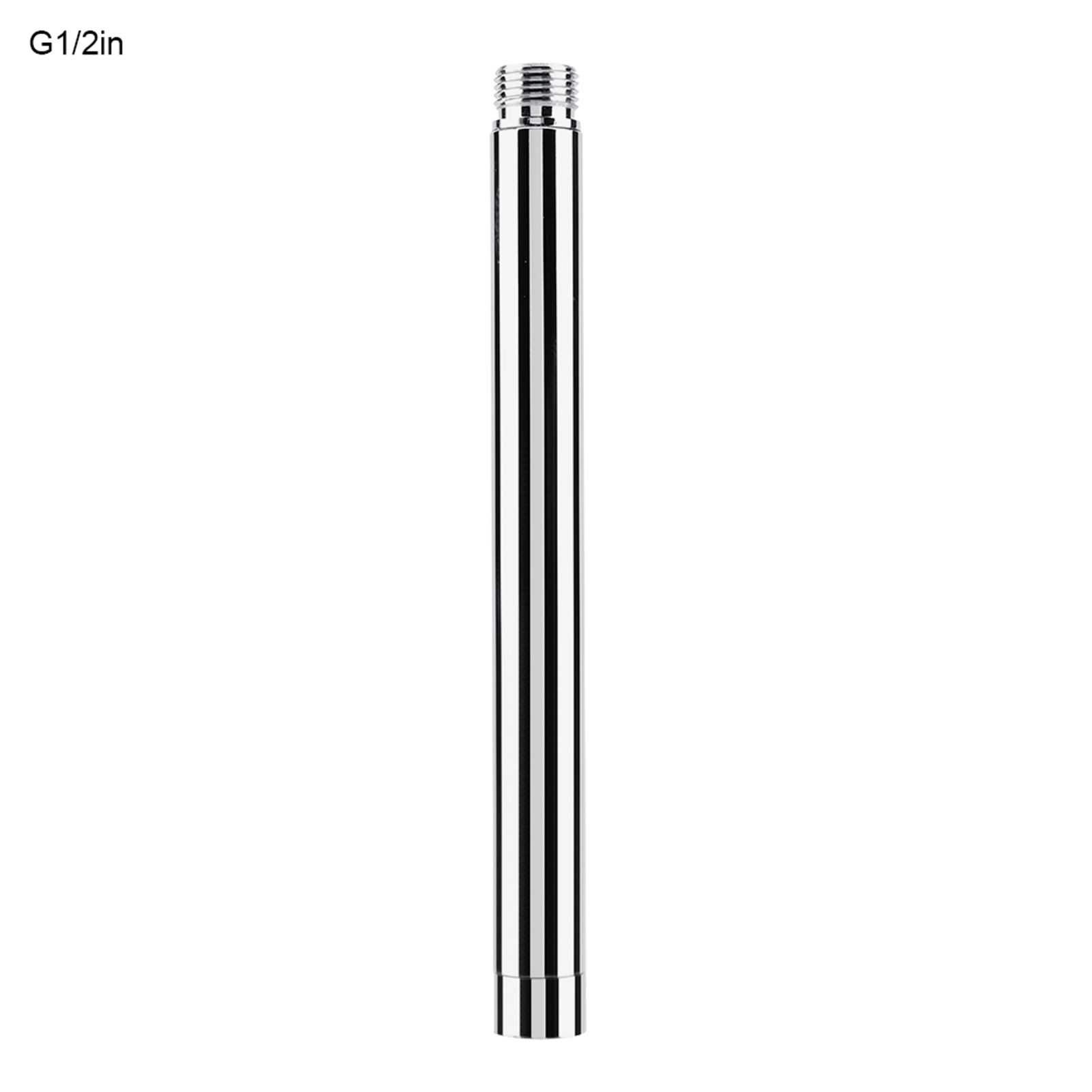 Bathroom Accessory 8inch Round 201 Stainless Steel Shower Extension Tube With view 2
