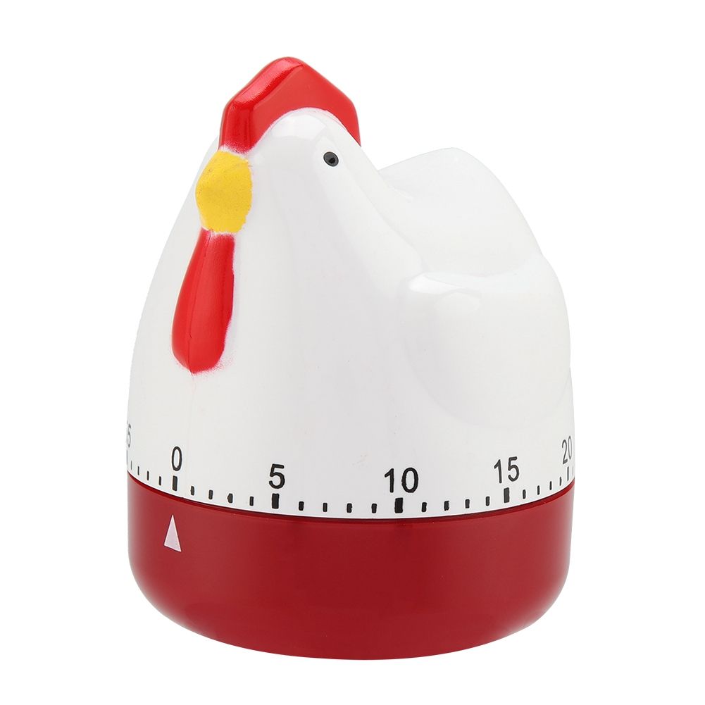 Lovely Chicken Timer Mechanical Kitchen Cooking Alarm Clock for Home Decor — image 1