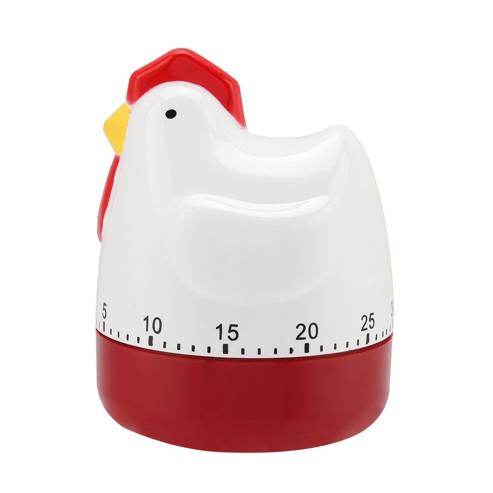 Lovely Chicken Timer Mechanical Kitchen Cooking Alarm Clock for Home Decor view 7