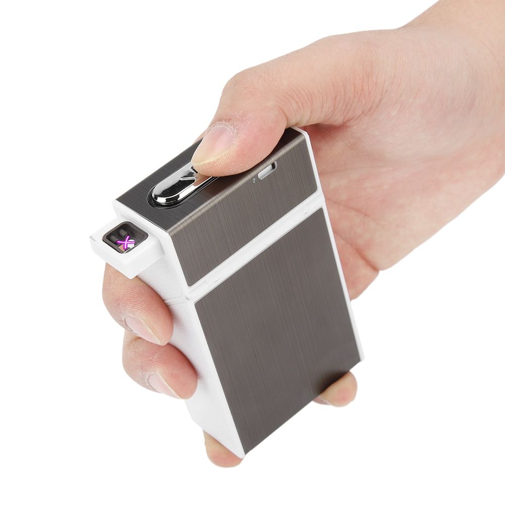 Multifunctional Metal Lightweight Portable Rechargeable Cigarette Lighter view 9