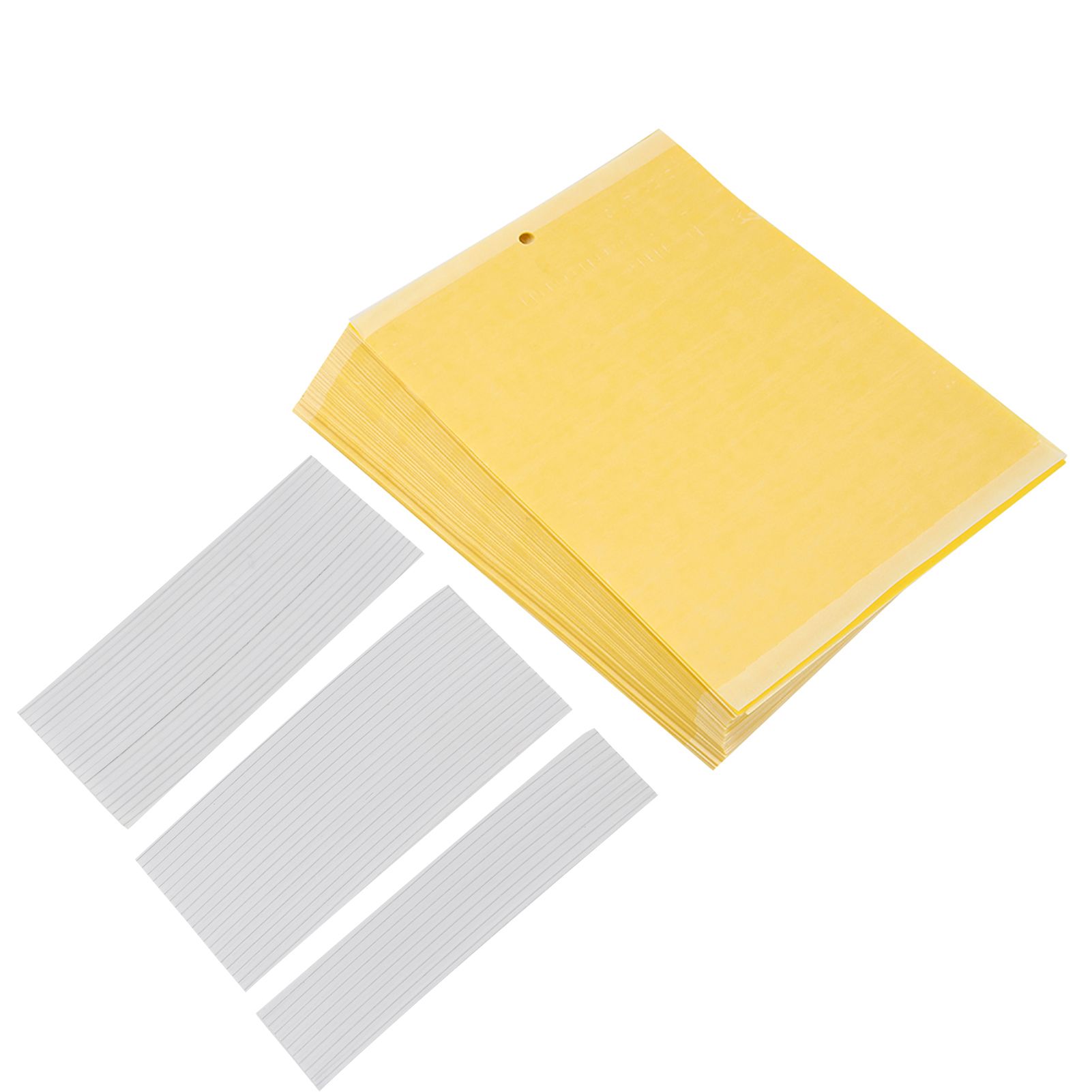 50Pcs Double sided Mosquito Glue Board Traps Pest Sticky Board Fly Insects