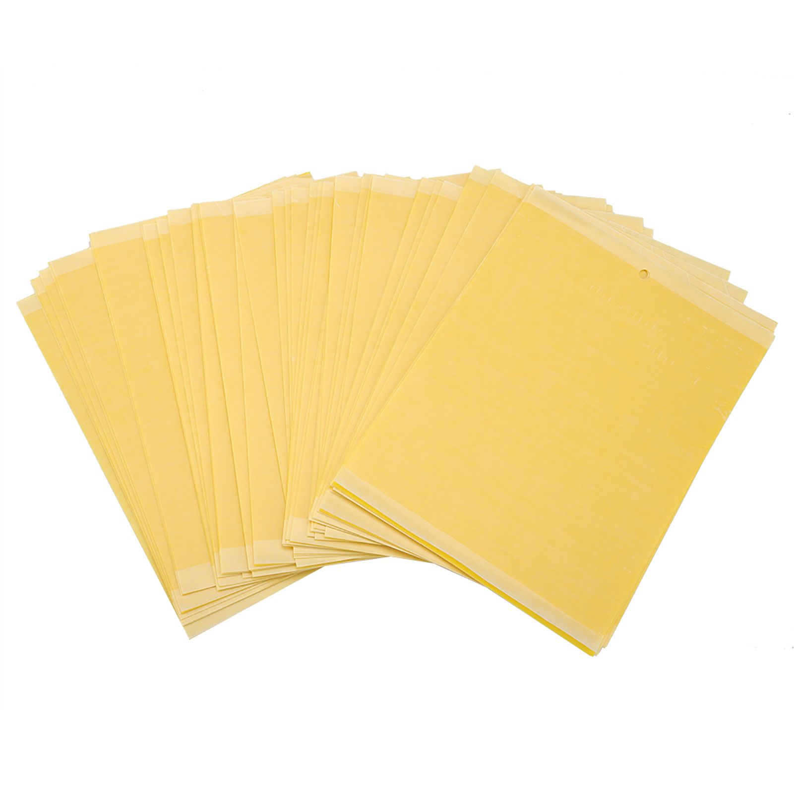 50Pcs Double sided Mosquito Glue Board Traps Pest Sticky Board Fly Insects view 2