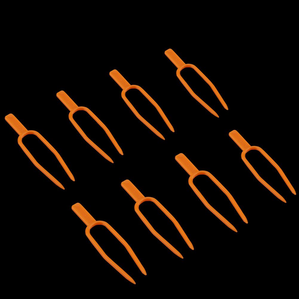 100Pcs Garden Plant Fixing Clips Resusable Stolon Melon Vines Securing Fixer Tool view 8