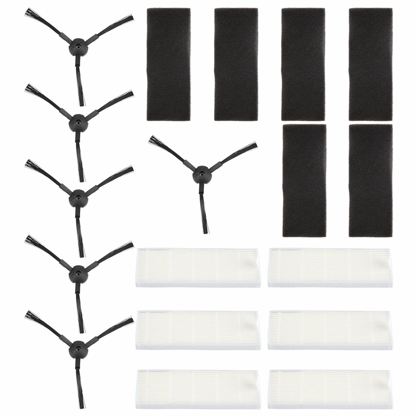 Vacuum Spare Part Side Brush HEPA Filters Tool Kit for ILIFE A6 A4 A4s Robot view 4