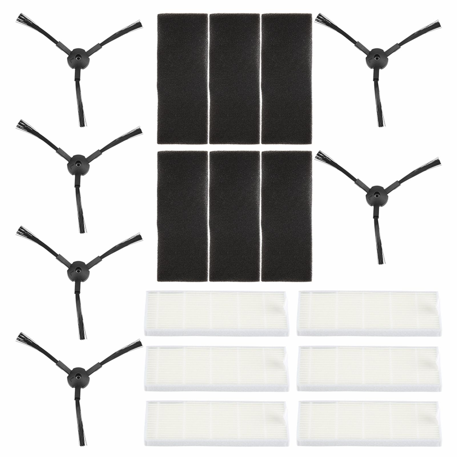 Vacuum Spare Part Side Brush HEPA Filters Tool Kit for ILIFE A6 A4 A4s Robot view 5