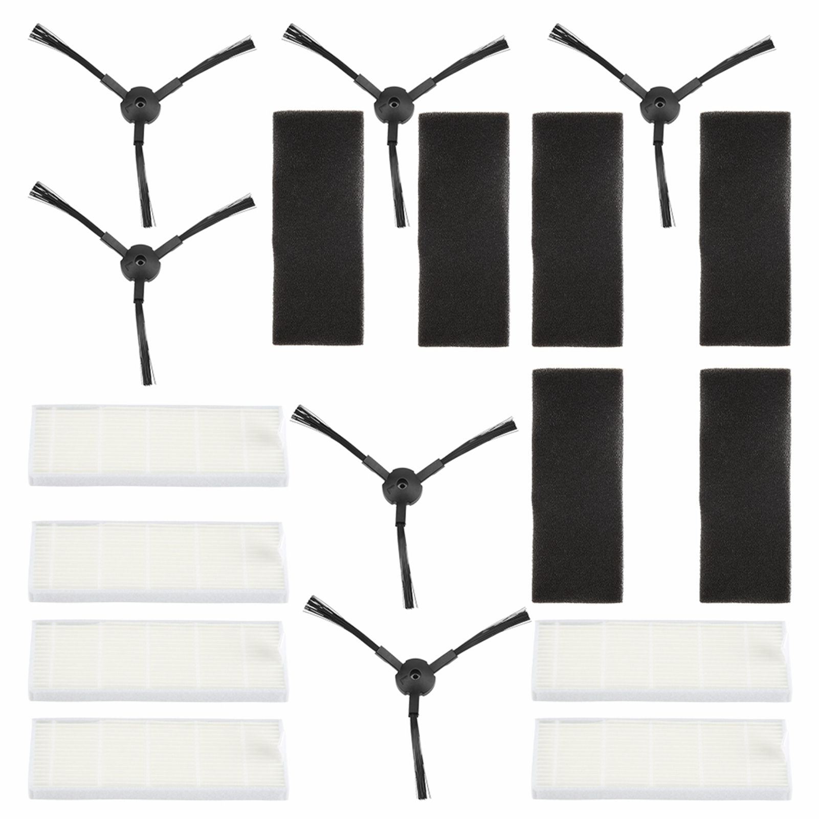 Vacuum Spare Part Side Brush HEPA Filters Tool Kit for ILIFE A6 A4 A4s Robot view 7