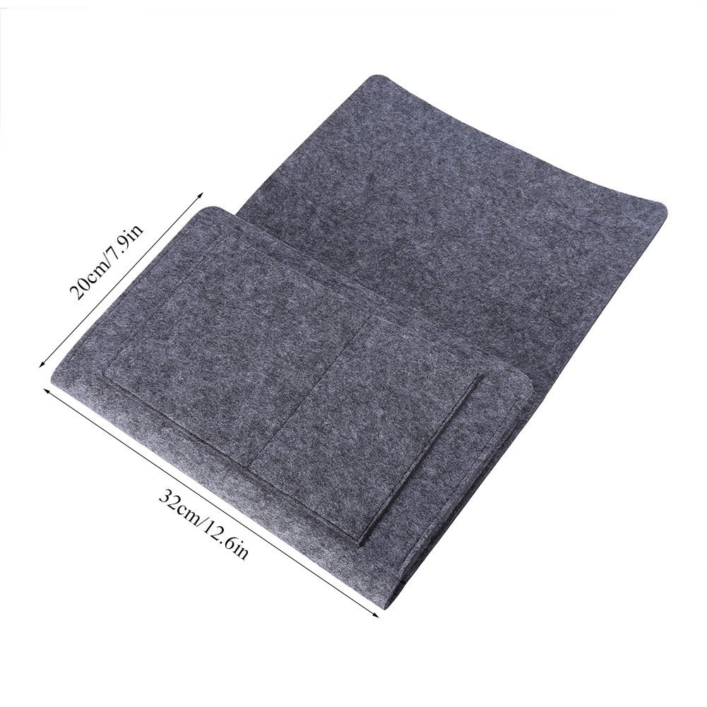 Sofa Arm Rest TV Remote Control Organizer Beside Hanging Storage Bag Pouch for view 11
