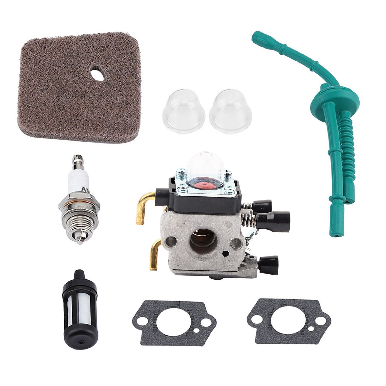 Carburetor Kit for STIHL FS55 FS55R FS55RC FS38 KM55 HL45 KM55R view 5