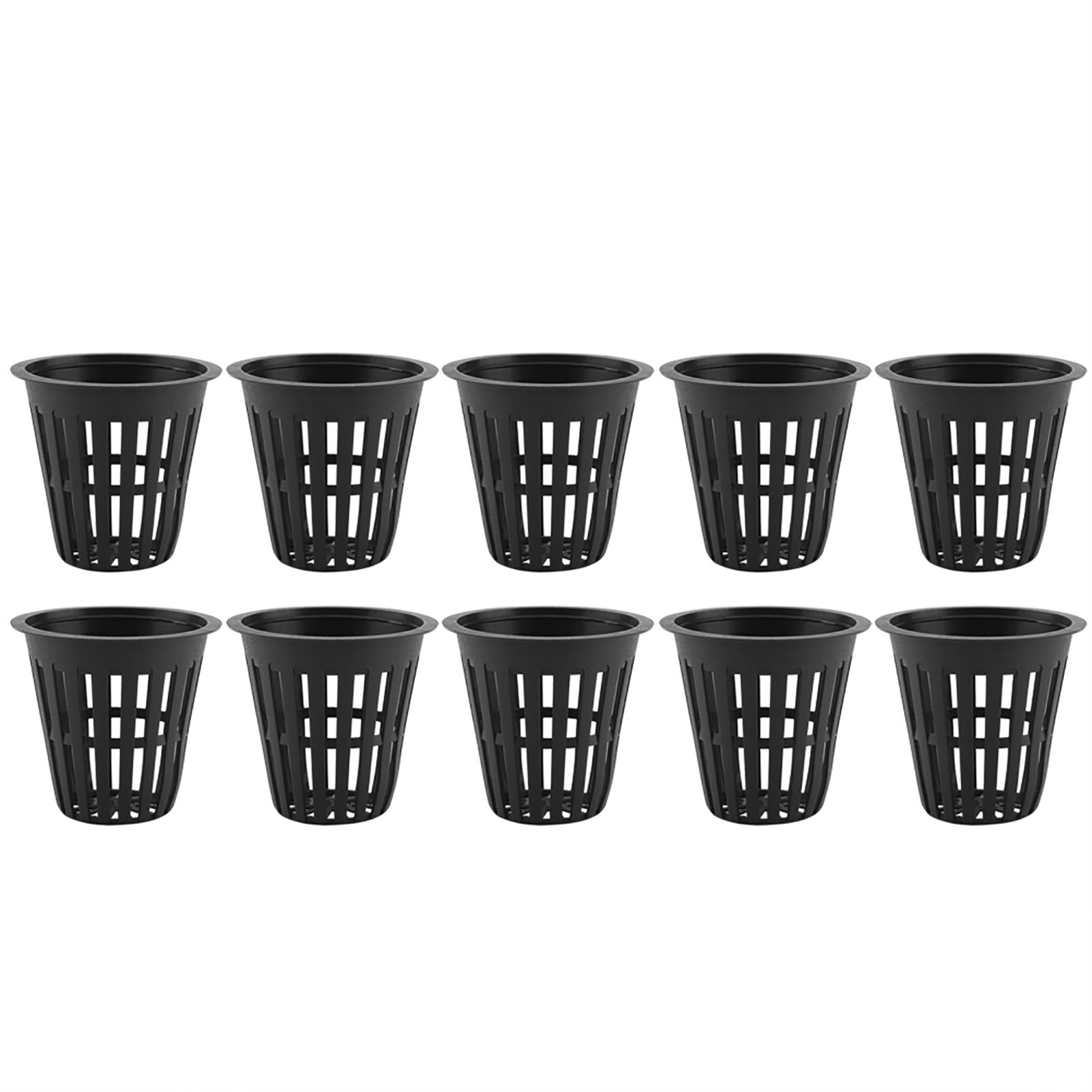 10pcs/Set Durable Safe Plastic Hydroponic Basket Cup for Garden Balcony