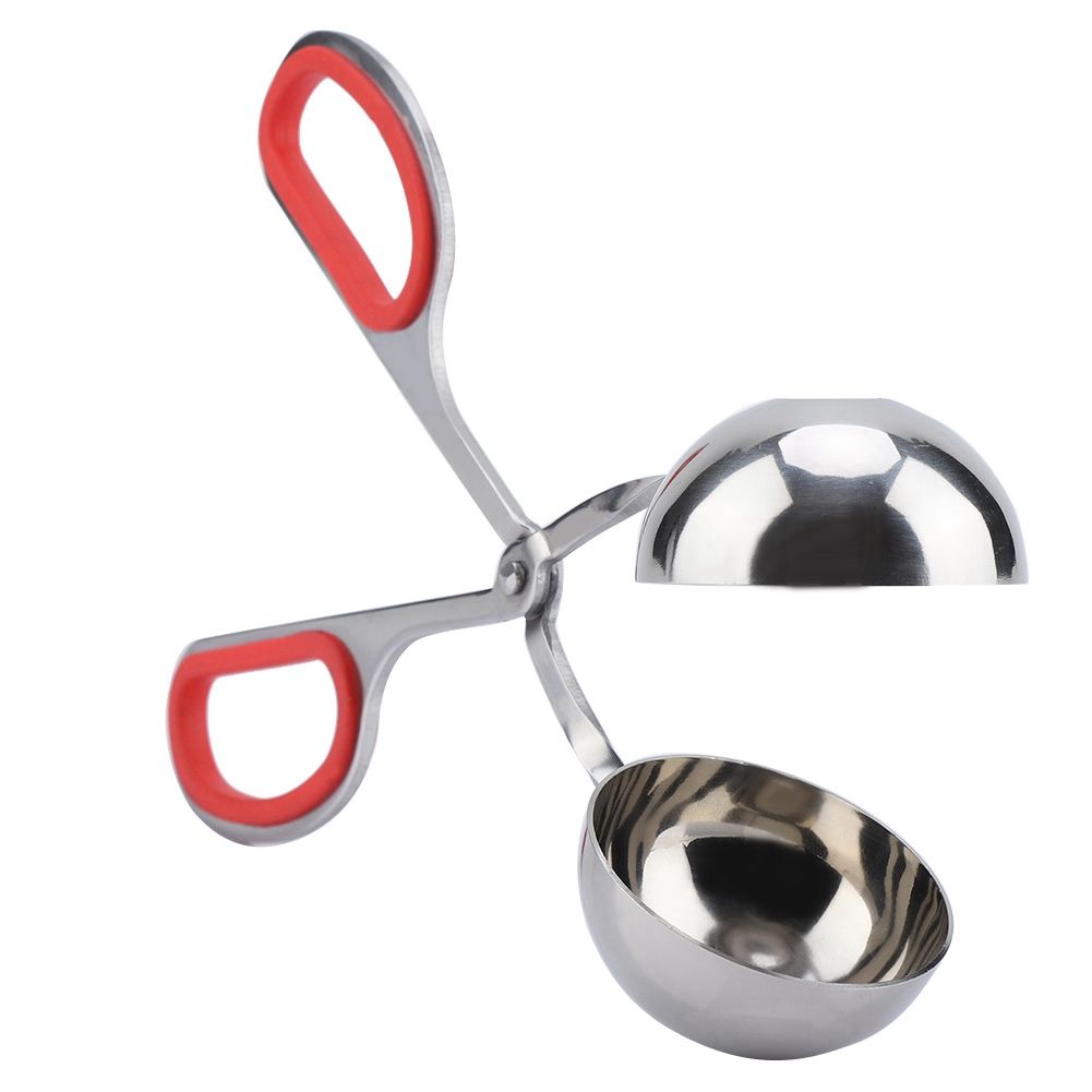 304 Stainless Steel NOn sticky Meatballs Rice Balls Clip Maker Mold Kitchen view 2