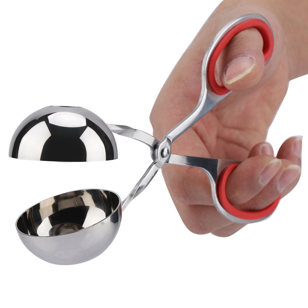 304 Stainless Steel NOn sticky Meatballs Rice Balls Clip Maker Mold Kitchen view 11