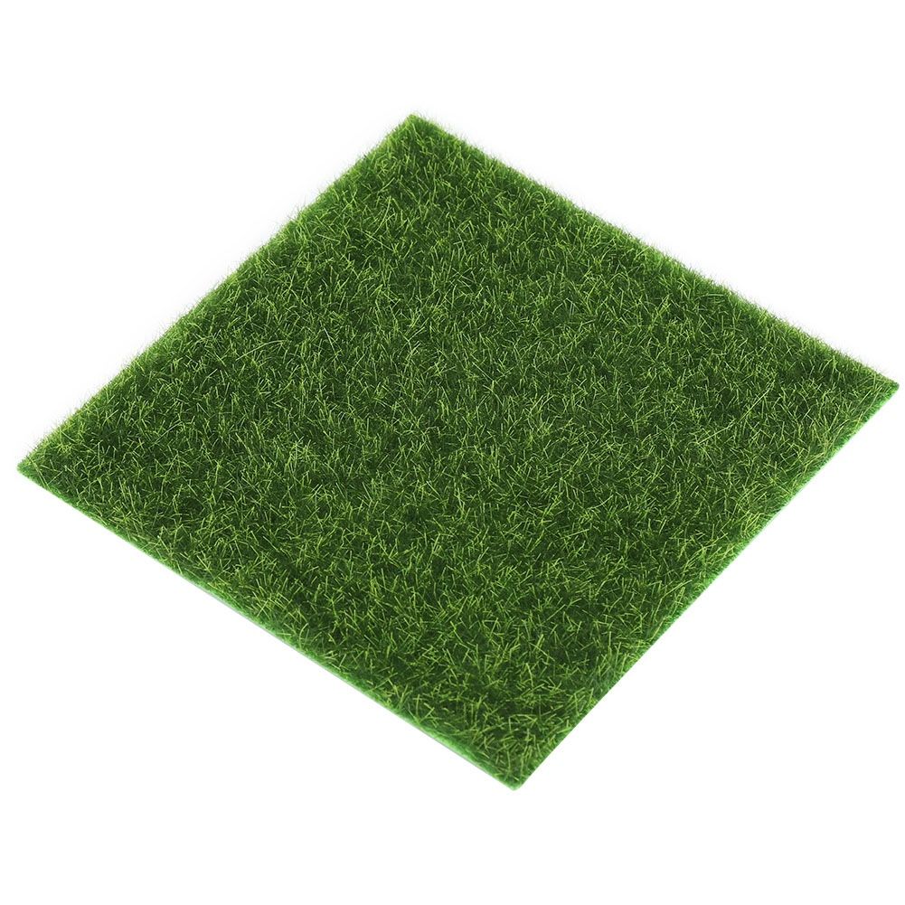 10 PCS Artificial Grass Mat Turf Lawn Garden Micro Landscape Ornament Home Decor view 4