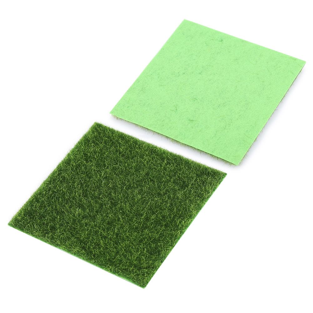 10 PCS Artificial Grass Mat Turf Lawn Garden Micro Landscape Ornament Home Decor view 7