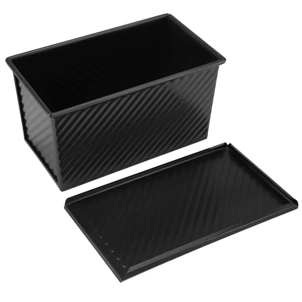 Carbon Steel Bread Cake Mold NOn Stick Toast Desserts Maker Baking Mould with Lid view 4