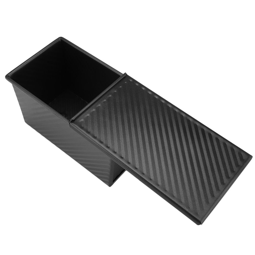 Carbon Steel Bread Cake Mold NOn Stick Toast Desserts Maker Baking Mould with Lid view 5