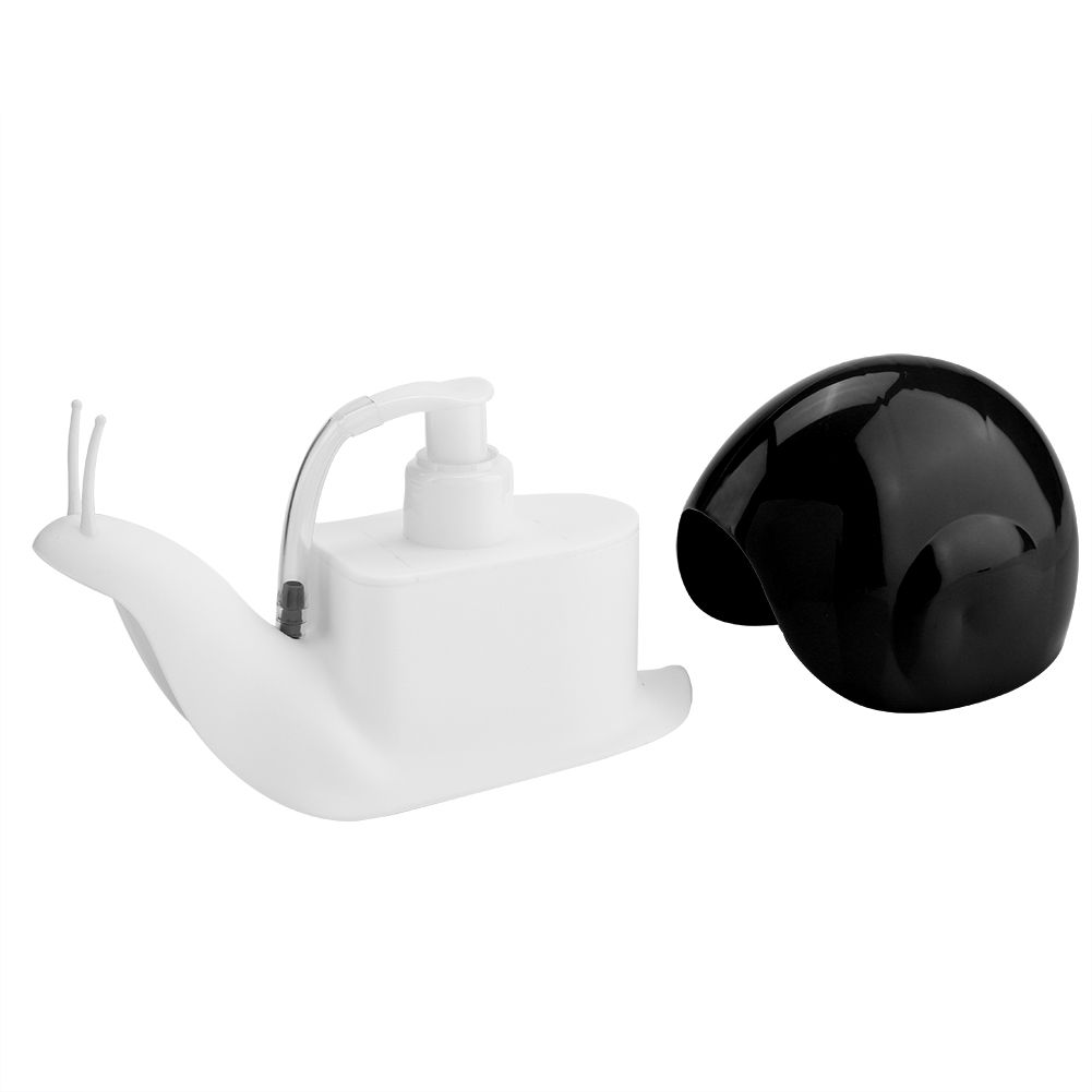 Snail Shape Press Style Soap Liquid Bottle Hand Lotion Dispenser Bathroom view 3