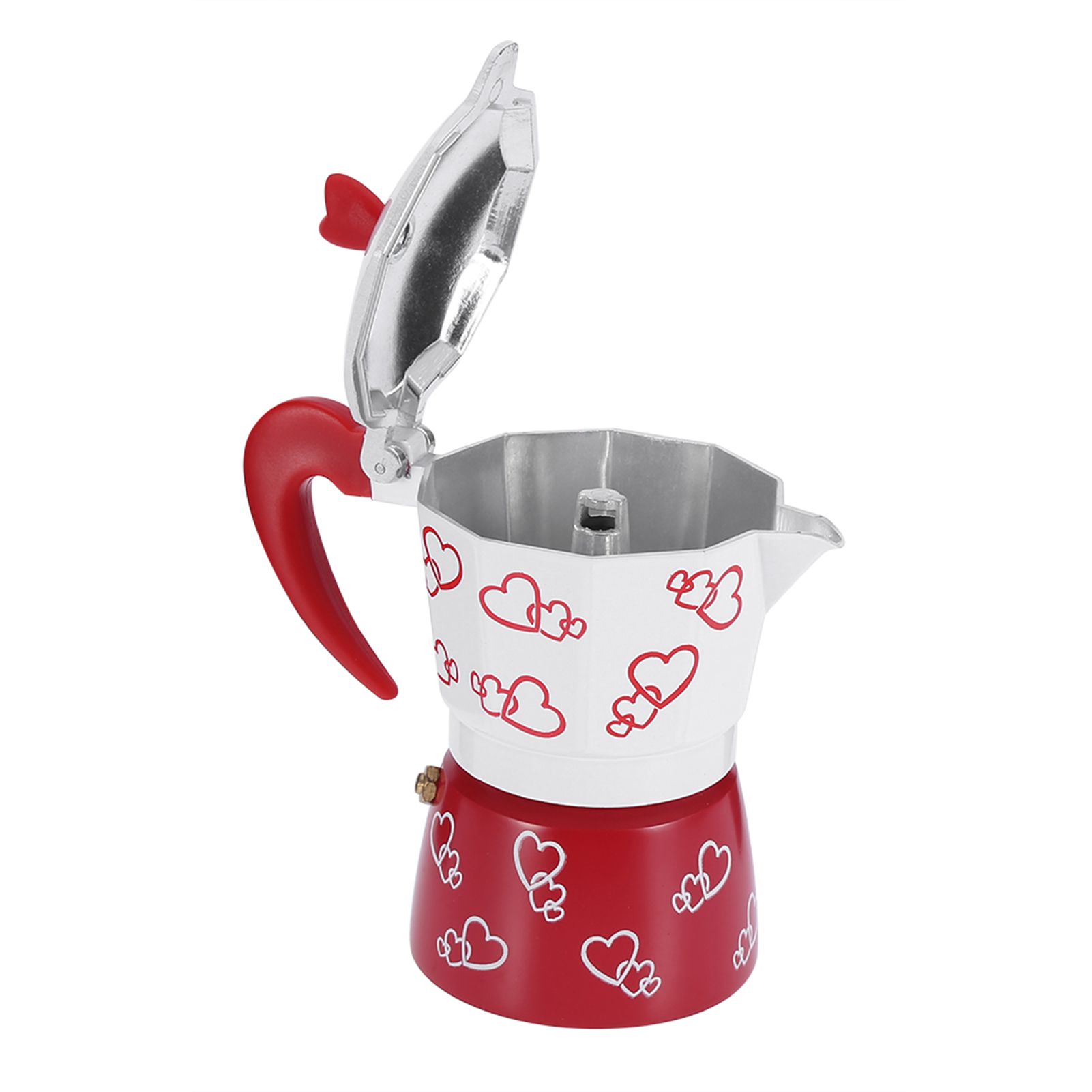 Aluminum Durable Coffee Maker Kettle Pot Household Office(L) view 9