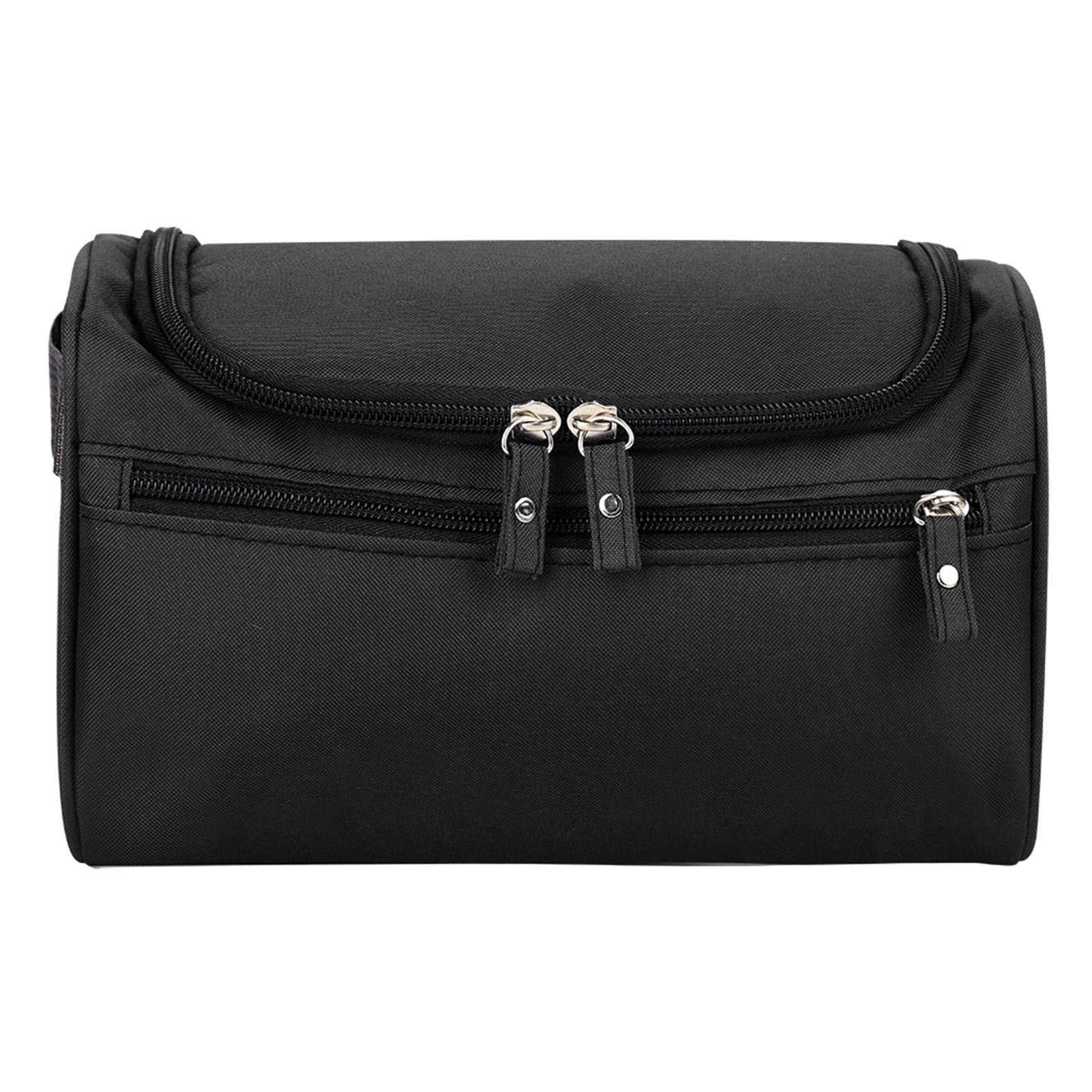 Portable Waterproof Shampoo Shaver Wash Storage Bag Man Woman Travel(Black)