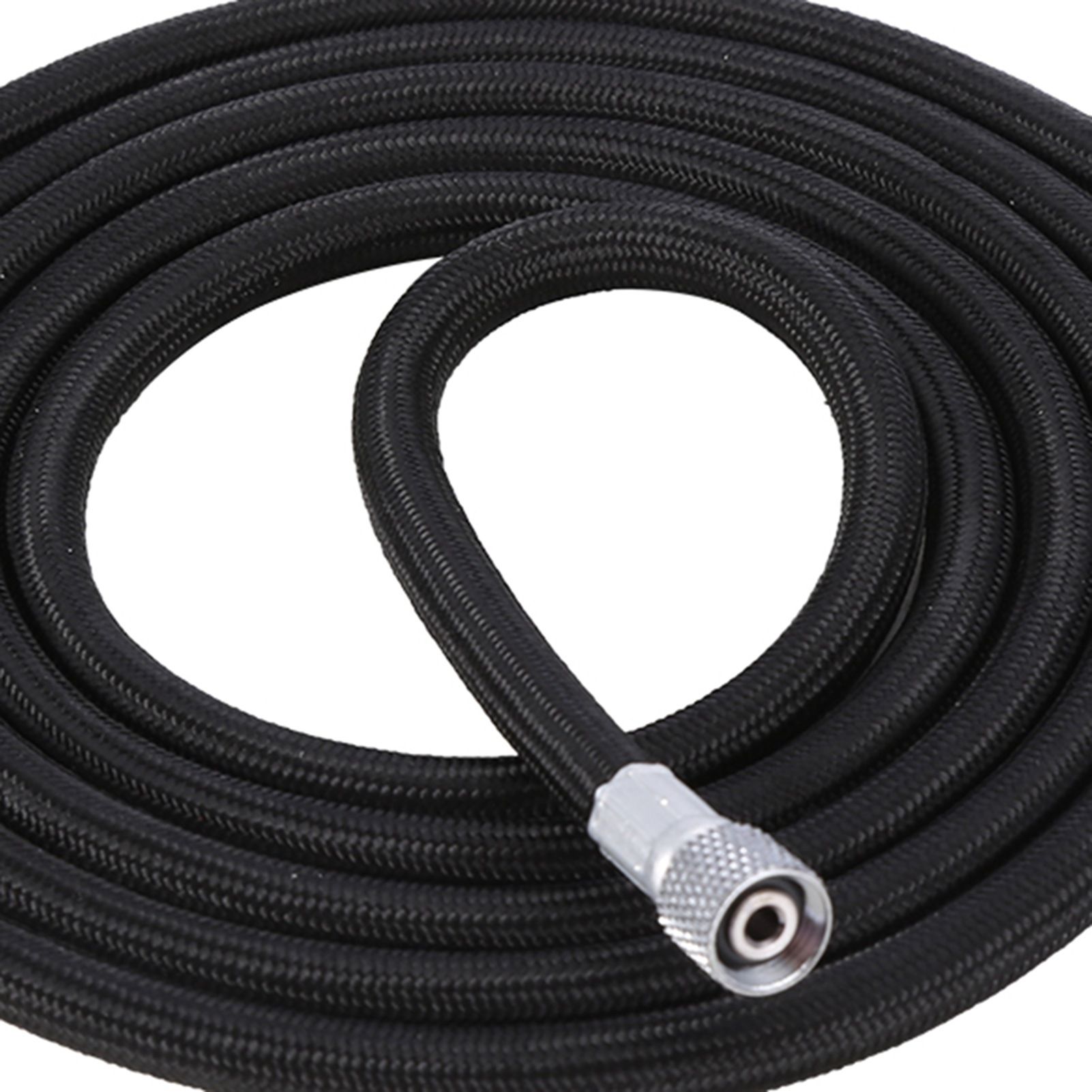 1.8M EVA Braided Airbrush Hose Air Tube 1/8"-1/4" Adaptor Fitting Ends Coupling view 15