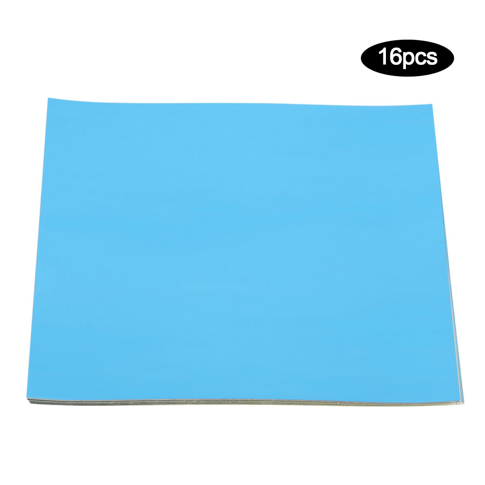 16Pcs Self Adhesive Square Shape PVC Mirrors Wall Stickers for Home Window Tiles view 2