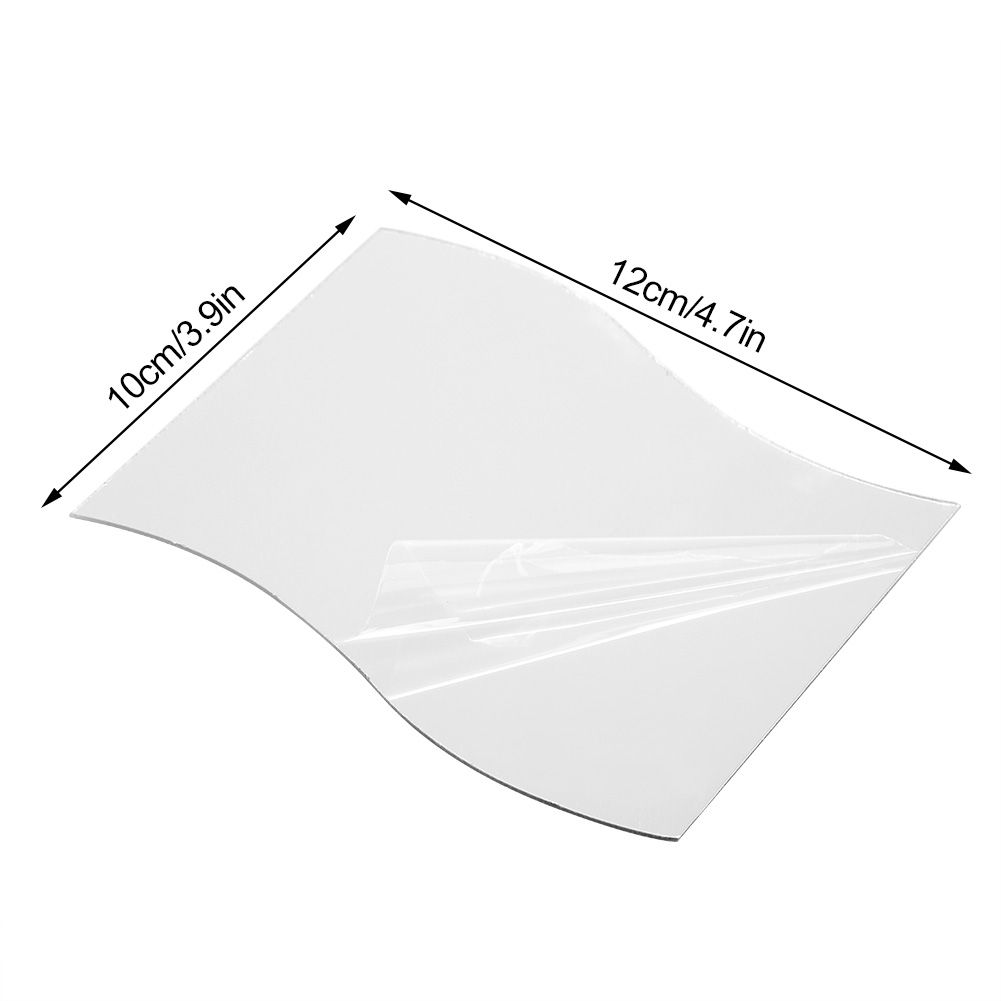 6Pcs/Set Waves Shape Wall Mirror Sticker Free Combination Home Bathroom Decor view 9