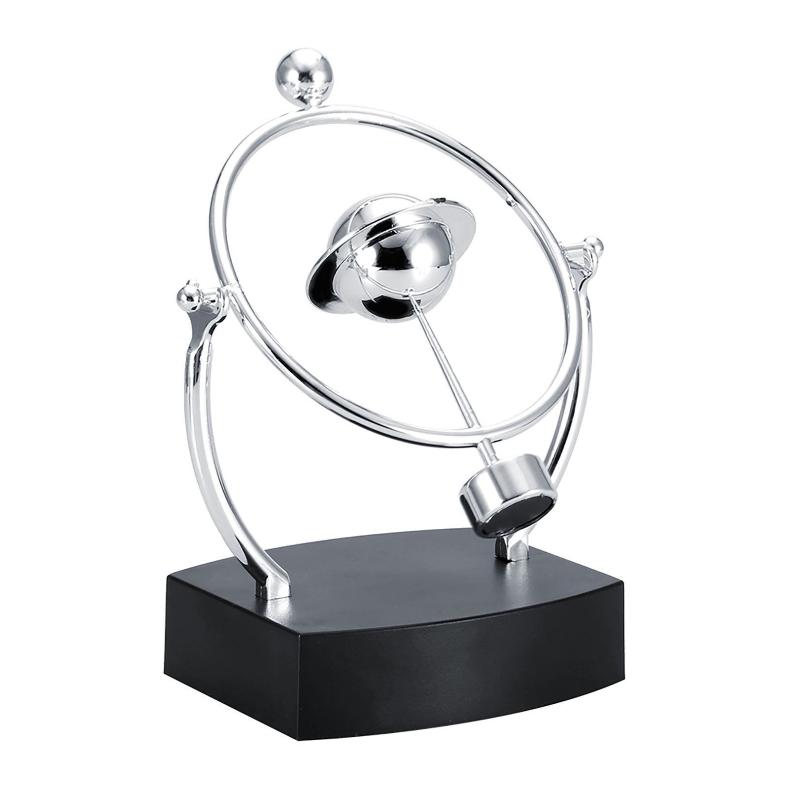 Creative Revolving Gadget Perpetual Motion Desk Office Decor Physics Science view 3
