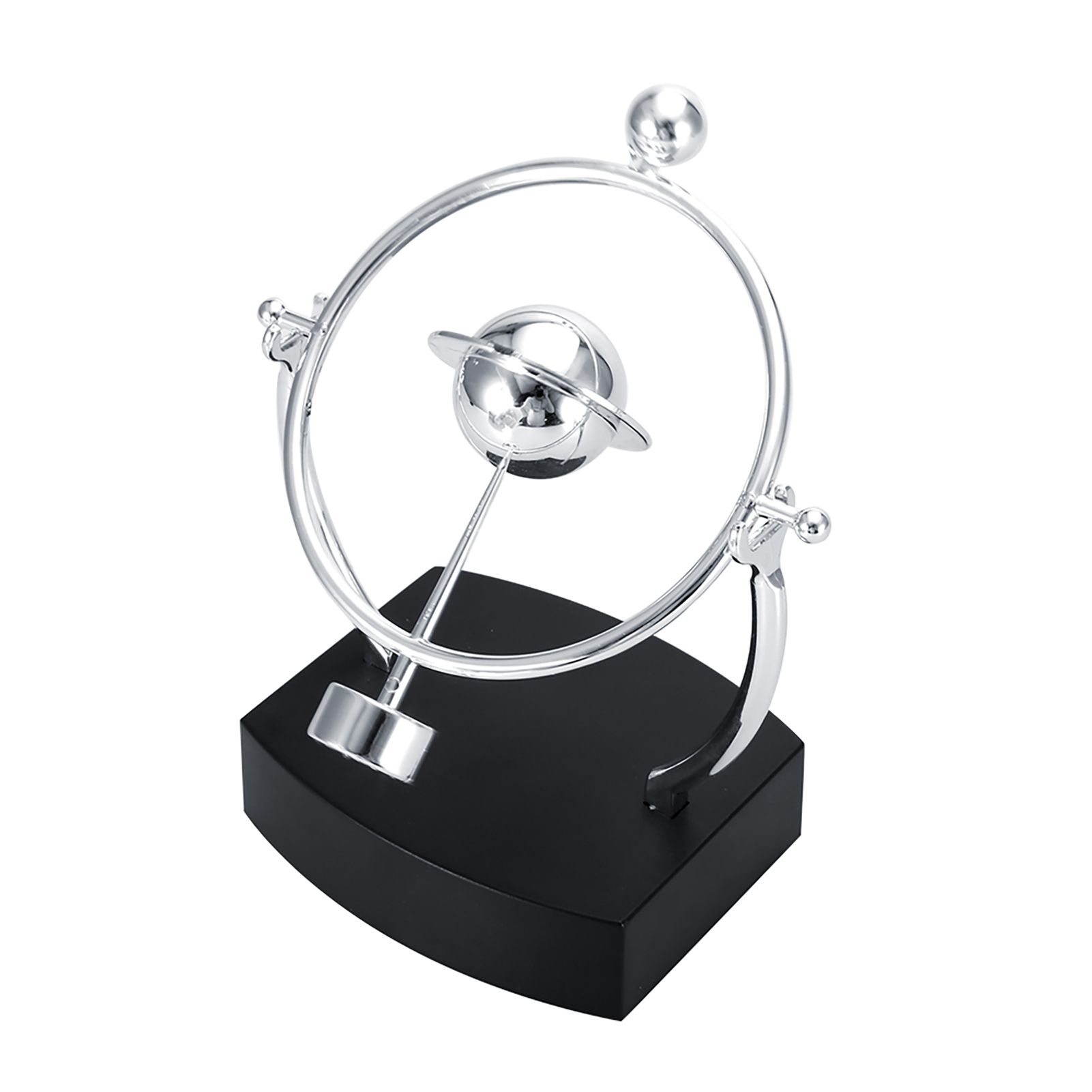 Creative Revolving Gadget Perpetual Motion Desk Office Decor Physics Science view 4
